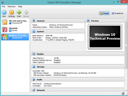 Virtualbox