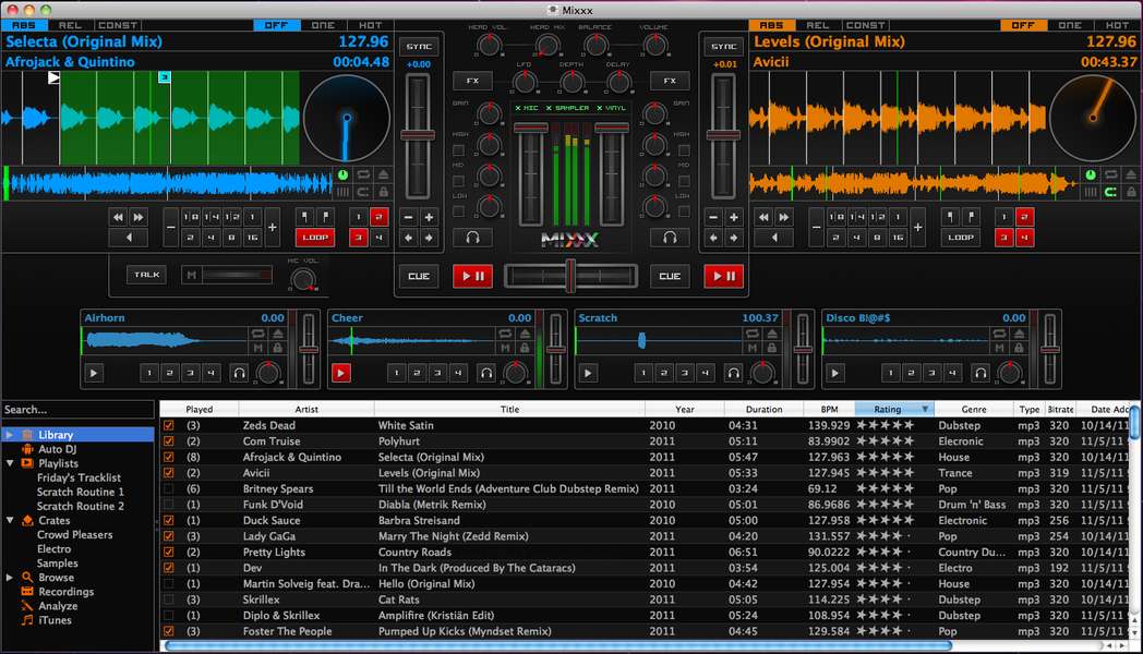 Mixxx 1.10.0 - Deere Cropped