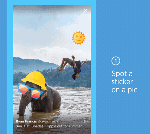 Twitter yeni fotoğraf düzenleme aracı Stickers’ı kullanıma sunuyor