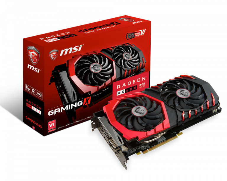 Canavarını yarat – MSI Radeon RX 480 Ekran Kartı