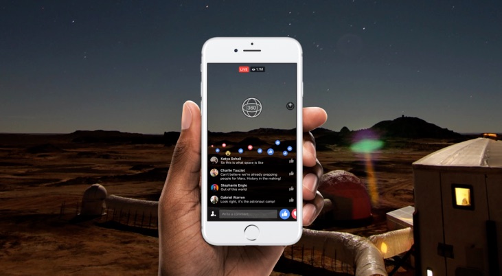 Facebook’ta 360 derece videolar otomatik olarak dengelenecek