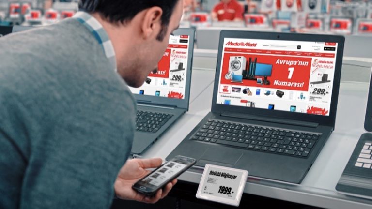 MediaMarkt dijital fiyat etiketiyle devrim yaratıyor