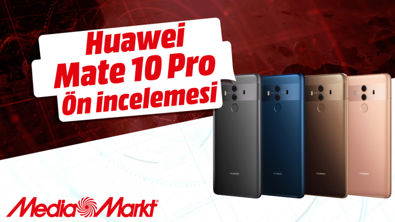 Huawei Mate 10 Pro ön inceleme