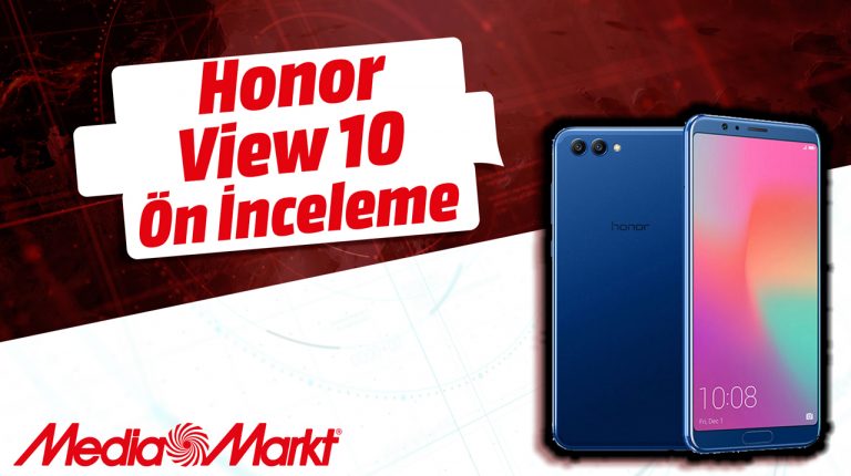 honor view 10 ön inceleme