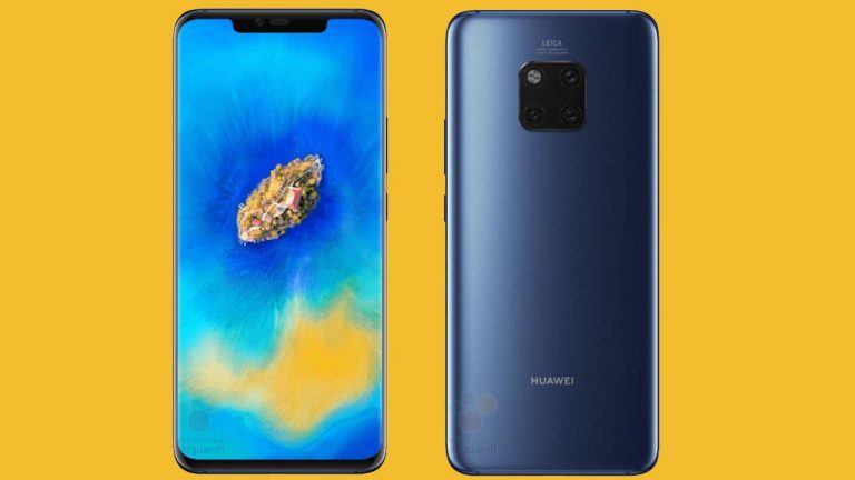 Huawei Mate 20 Pro için dev sızıntı!