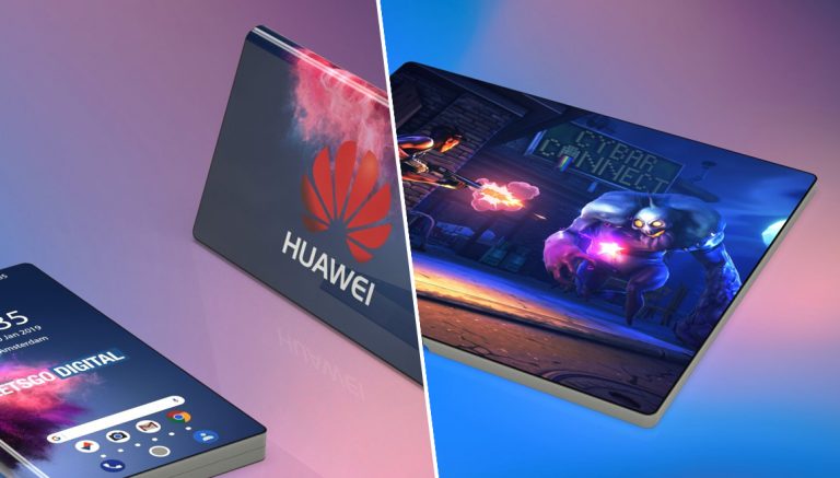 Huawei’nin katlanabilir telefonu ortaya çıktı!