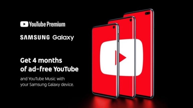 Galaxy S10 ücretsiz YouTube Premium ile geliyor