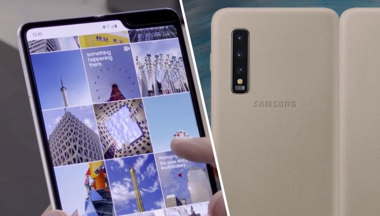 Samsung’un Galaxy Fold kılıfı ortaya çıktı!