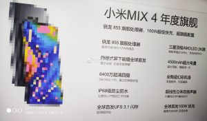 Xiaomi Mi Mix 4 özellikleri