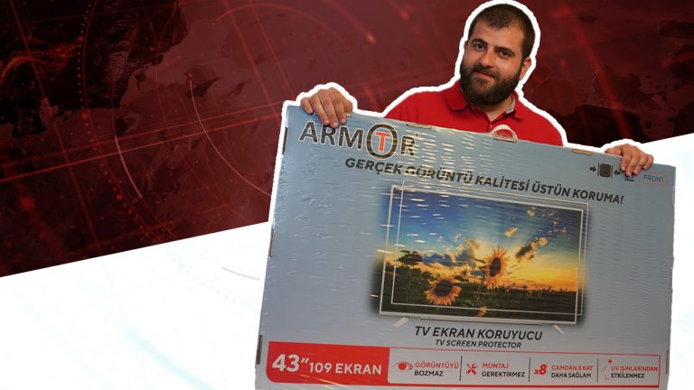 Armor TV Ekran Koruyucu ile TV zırhladık