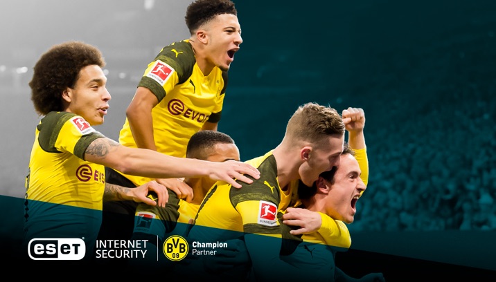 ESET, Borussia Dortmund’un Şampiyon Ortağı oldu