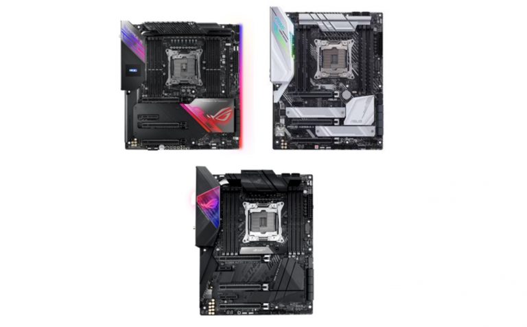 ASUS, üç yeni X299 anakart tanıttı