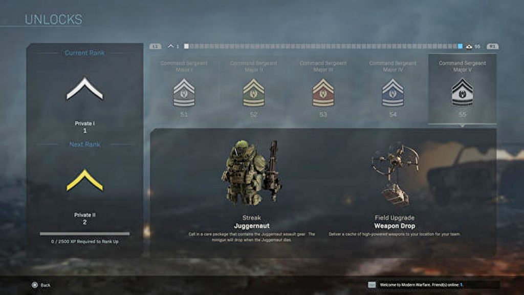 Call of Duty Modern Warfare Prestige Mode