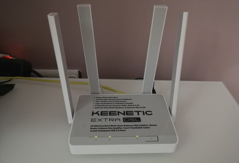 Keenetic Extra DSL geniş kapsama alanıyla dikkat çekiyor