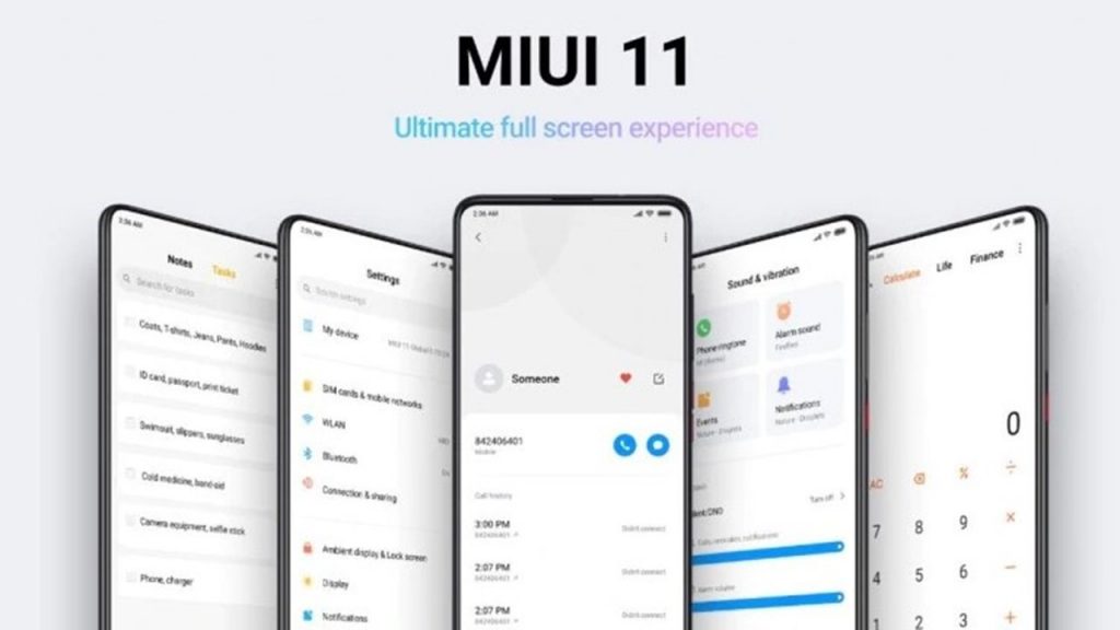  MIUI 11 güncellemesi