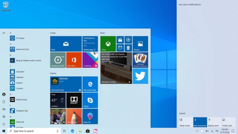 Windows 10 güncellemesi ile gelen yeni özellikler