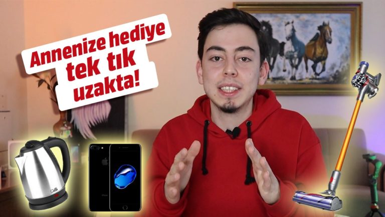 Annelerimize tek tık ile hediye aldık!