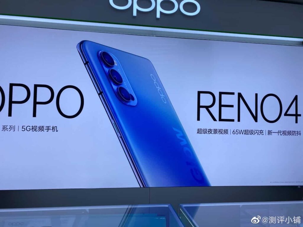 Oppo Reno 4 afişi