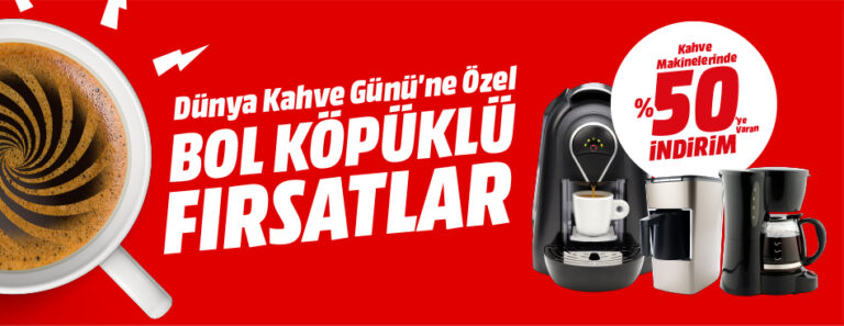 MediaMarkt’tan kahveseverlere özel bol köpüklü fırsatlar