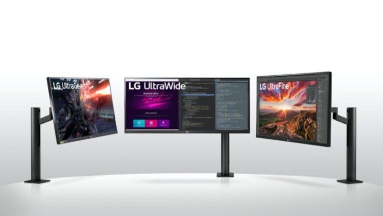 LG’den üretkenlik odaklı Ergo konsept monitörler