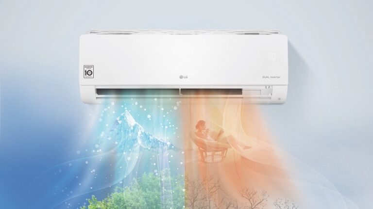 Kış soğuğunda LG DUALCOOL klima konforu