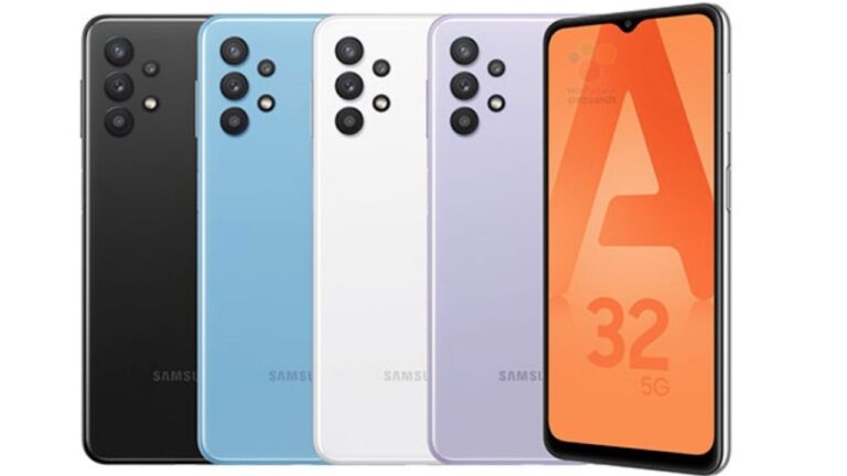 Samsung Galaxy A32 5G’nin tasarımı ortaya çıktı