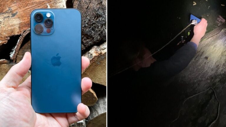 iPhone 12 Pro su kanalına düştü: Peki, nasıl kurtarıldı?