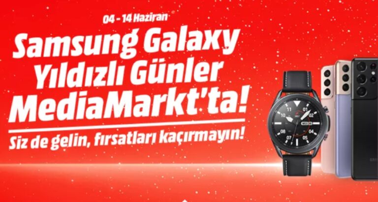 İndirimli Samsung Galaxy günleri MediaMarkt’ta başladı