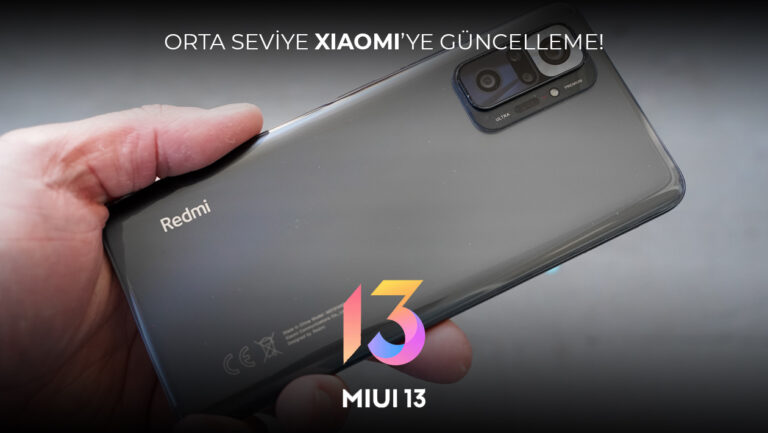 Xiaomi orta seviye telefonuna MIUI 13 getirdi!