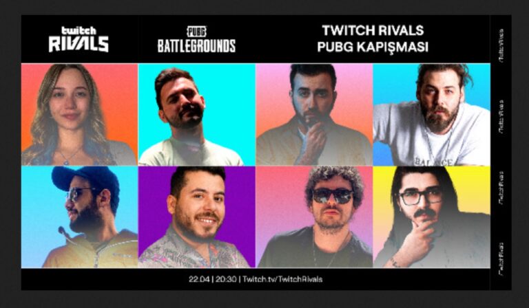 Twitch Rivals: PUBG kapışması 22 Nisan Cuma günü gerçekleşecek