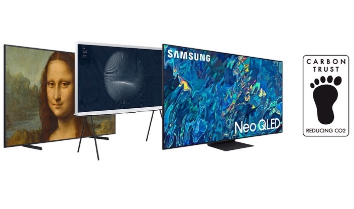 Samsung, 2022 model TV’leri ile Düşük Karbon Sertifikası’nın sahibi oldu    