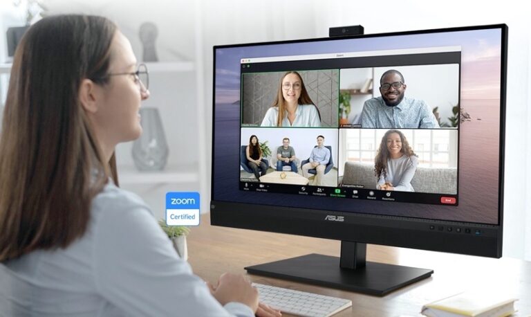 ASUS, dahili web kamerasına sahip yeni monitör modellerini duyurdu