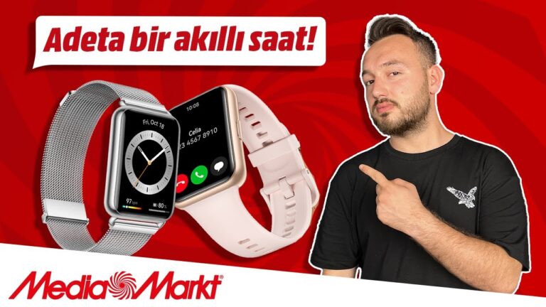 Spor tutkunları için Huawei Watch Fit 2 inceleme!