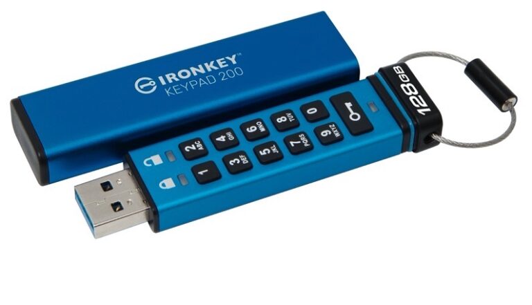 Kingston’dan donanım şifreli IronKey Keypad 200 USB
