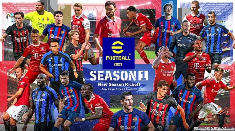 eFootball 2023 konsol dostu maçlarla geldi