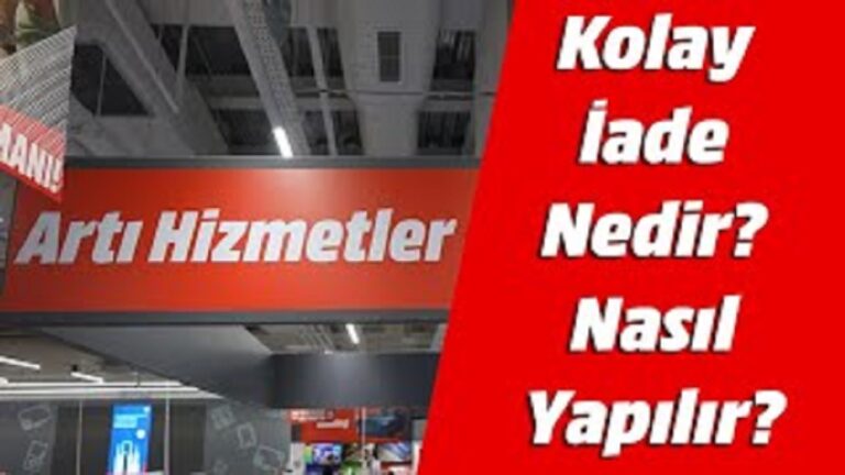 MediaMarkt Kolay İade Nedir? Nasıl Yapılır? [Video]