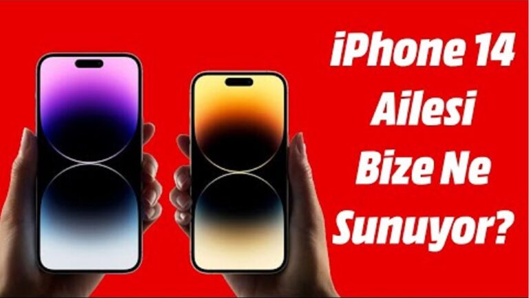 iPhone 14 Ailesi Bize Neler Sunuyor? Yeni Ne Var? [Video]