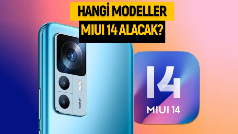 MIUI 14 alacak yeni Xiaomi, Poco ve Redmi modelleri belli oldu!