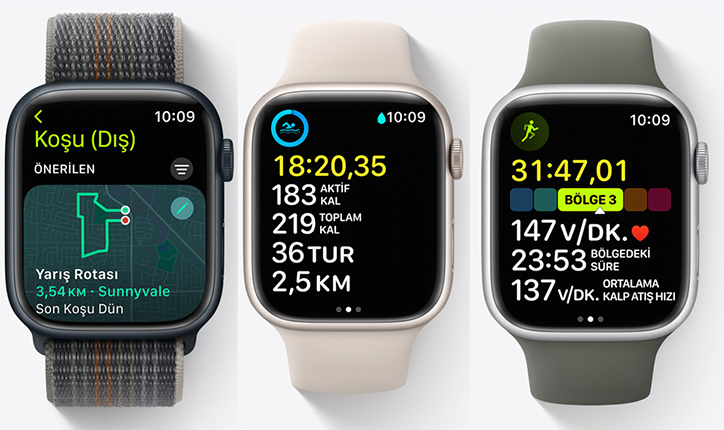 Apple Watch 8 için Sağlık uygulamaları