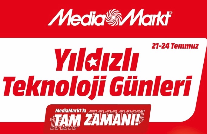MediaMarkt Yıldızlı Teknoloji Günleri Kampanyasını Başlattı [21-24 Temmuz]