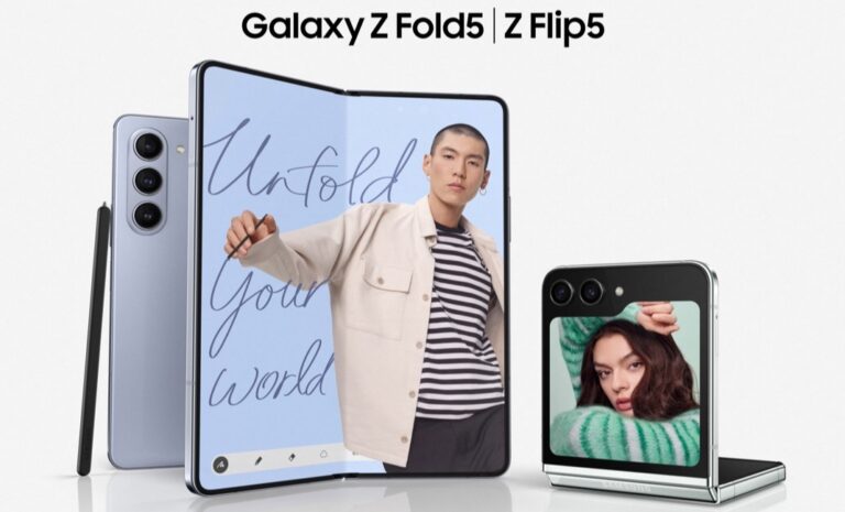 Samsung Galaxy Z Flip5 ve Galaxy Z Fold5 tanıtıldı