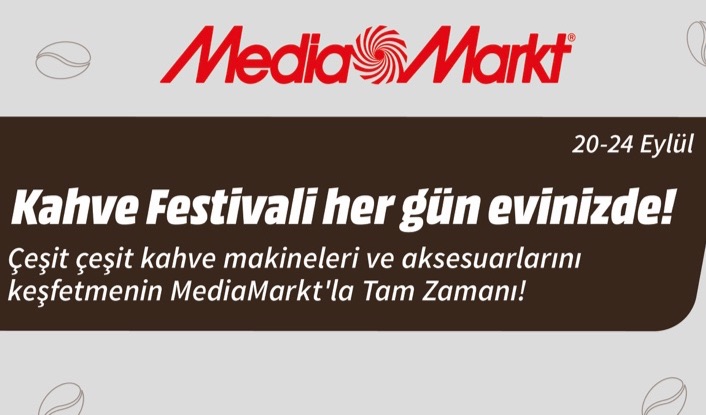 MediaMarkt, Kahveseverleri Ankara Coffee Festivali’nde Misafir Ediyor!