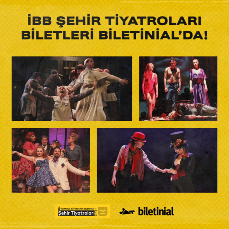 Biletinial, İBB Şehir Tiyatroları Online Biletleme Partneri Oldu