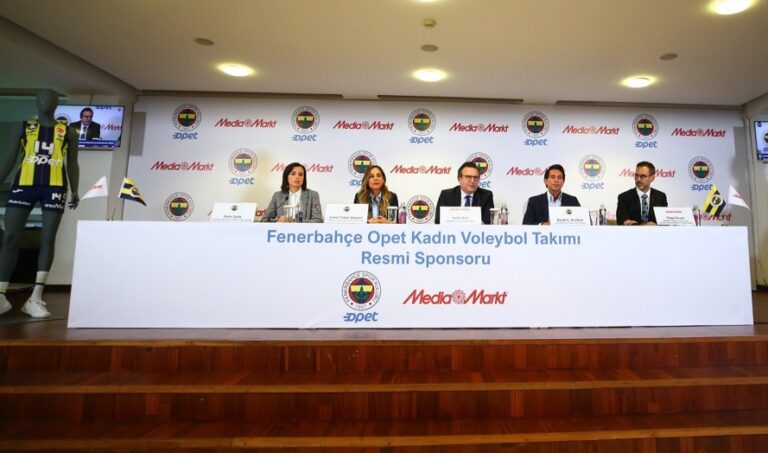 MediaMarkt, Fenerbahçe Opet Kadın Voleybol Takımının Resmi Sponsoru Oldu