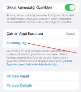 Çalınan Aygıt Koruması