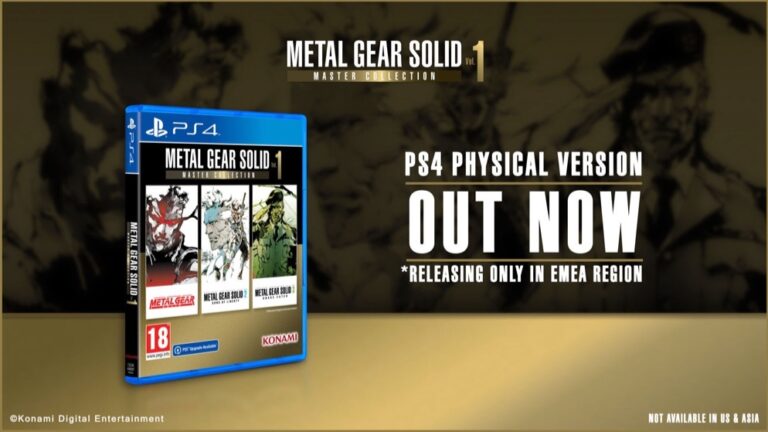 Metal Gear Solid: Master Collection Vol.1 PS4 için geliyor