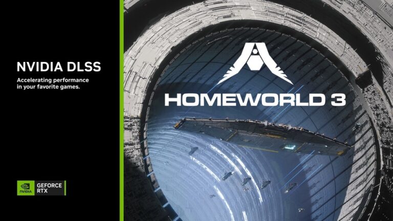 Homeworld 3 DLSS yapay zeka güncellemesi alıyor