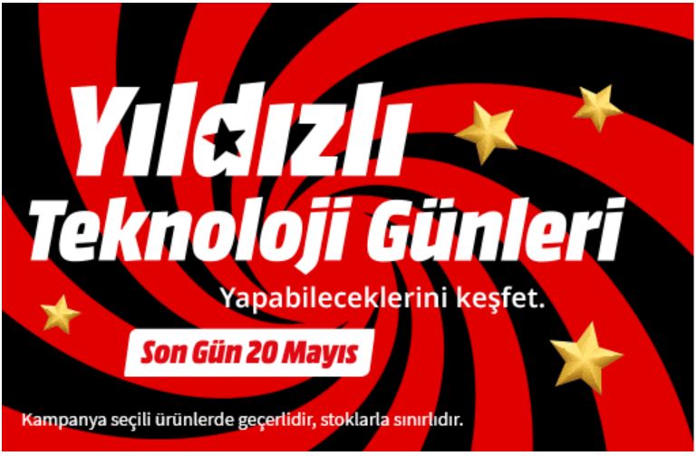 MediaMarkt’ın Yıldızlı Teknoloji Günleri Kampanyası başladı