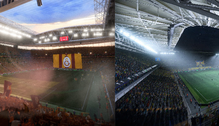 Fenerbahçe ve Galatasaray’ın stadyumları EA SPORTS FC 25’e geliyor!