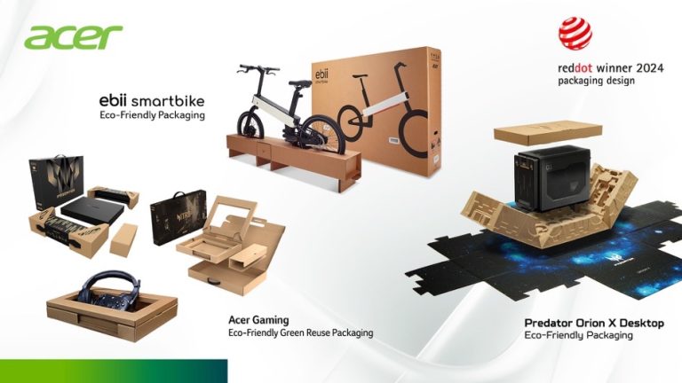 Acer, 2024 Red Dot Brand & Communication Design Awards ödülünün sahibi oldu